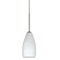 Besa Lighting Karli Cord Pendant, Carrera, Bronze Finish, 1x5W LED 1XT-719819-LED-BR - alternate 1